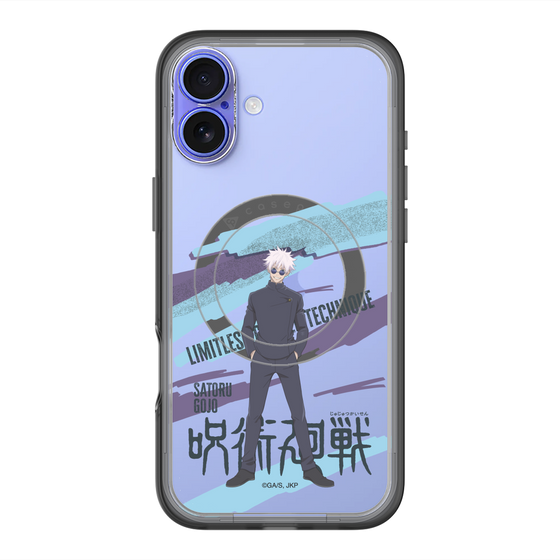 スリムプロテクションプレミアムケース with MagSafe［ 呪術廻戦 - 立ち絵 - 五条 悟（懐玉・玉折） ］