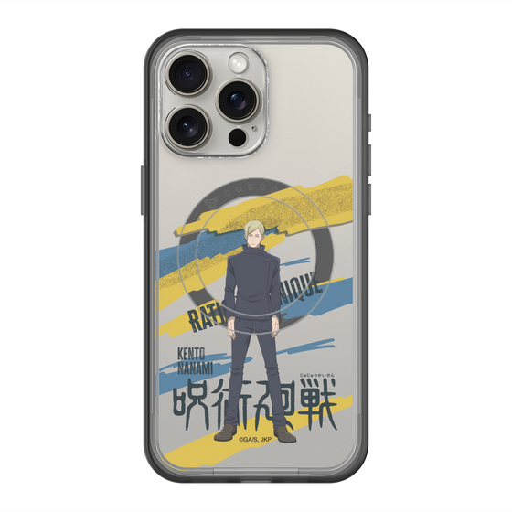 スリムプロテクションプレミアムケース with MagSafe［ 呪術廻戦 - 立ち絵 - 七海 建人（懐玉・玉折） ］