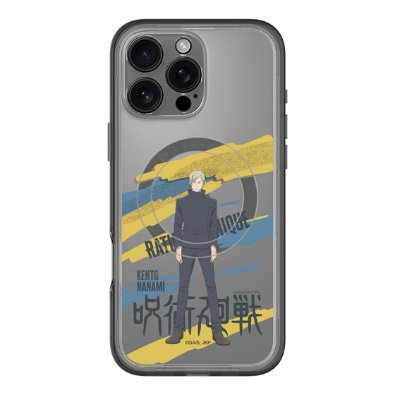 スリムプロテクションプレミアムケース with MagSafe［ 呪術廻戦 - 立ち絵 - 七海 建人（懐玉・玉折） ］