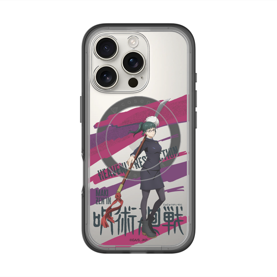 スリムプロテクションプレミアムケース with MagSafe［ 呪術廻戦 - 立ち絵 - 禪院 真希 ］