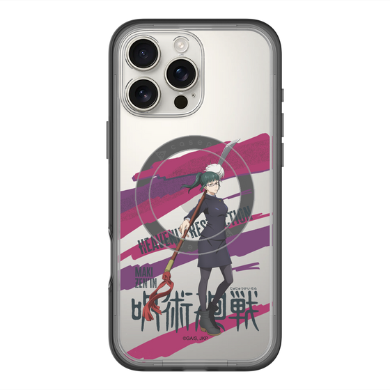 スリムプロテクションプレミアムケース with MagSafe［ 呪術廻戦 - 立ち絵 - 禪院 真希 ］