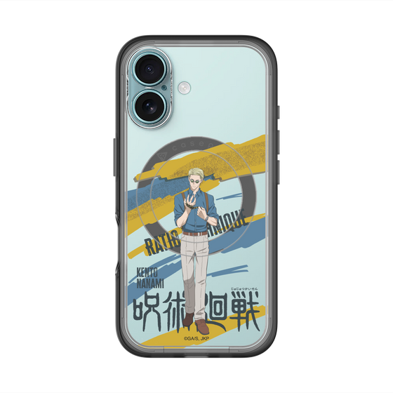 スリムプロテクションプレミアムケース with MagSafe［ 呪術廻戦 - 立ち絵 - 七海 建人 ］