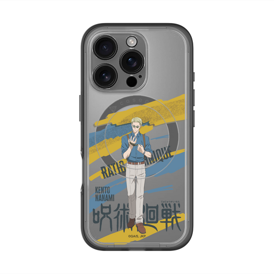 スリムプロテクションプレミアムケース with MagSafe［ 呪術廻戦 - 立ち絵 - 七海 建人 ］