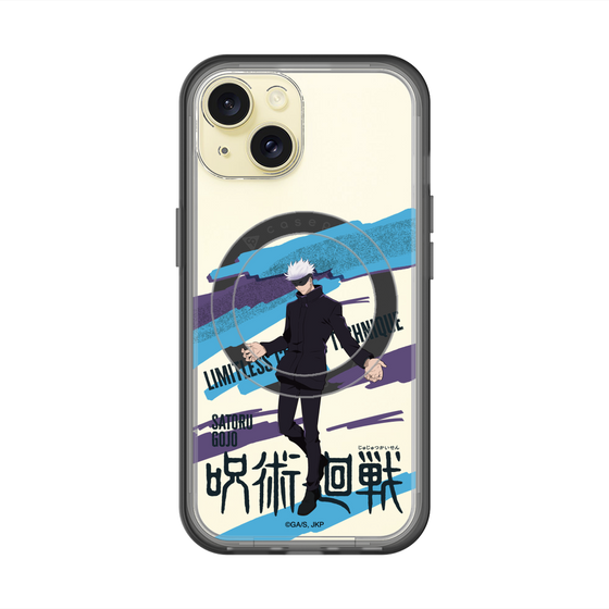 スリムプロテクションプレミアムケース with MagSafe［ 呪術廻戦 - 立ち絵 - 五条 悟 ］