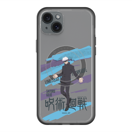 スリムプロテクションプレミアムケース with MagSafe［ 呪術廻戦 - 立ち絵 - 五条 悟 ］