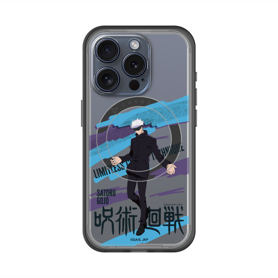 スリムプロテクションプレミアムケース with MagSafe［ 呪術廻戦 - 立ち絵 - 五条 悟 ］