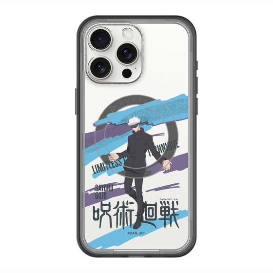スリムプロテクションプレミアムケース with MagSafe［ 呪術廻戦 - 立ち絵 - 五条 悟 ］
