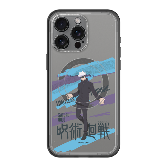 スリムプロテクションプレミアムケース with MagSafe［ 呪術廻戦 - 立ち絵 - 五条 悟 ］