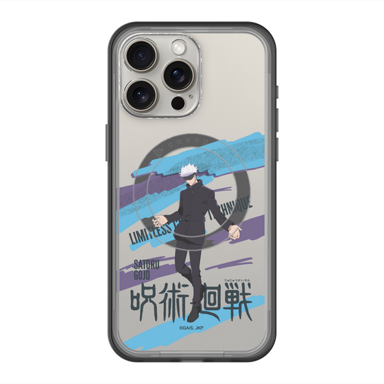 スリムプロテクションプレミアムケース with MagSafe［ 呪術廻戦 - 立ち絵 - 五条 悟 ］
