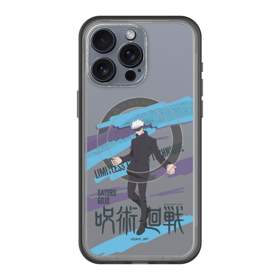 スリムプロテクションプレミアムケース with MagSafe［ 呪術廻戦 - 立ち絵 - 五条 悟 ］