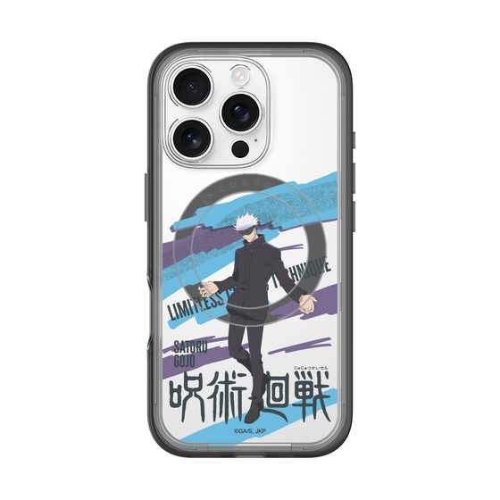 スリムプロテクションプレミアムケース with MagSafe［ 呪術廻戦 - 立ち絵 - 五条 悟 ］