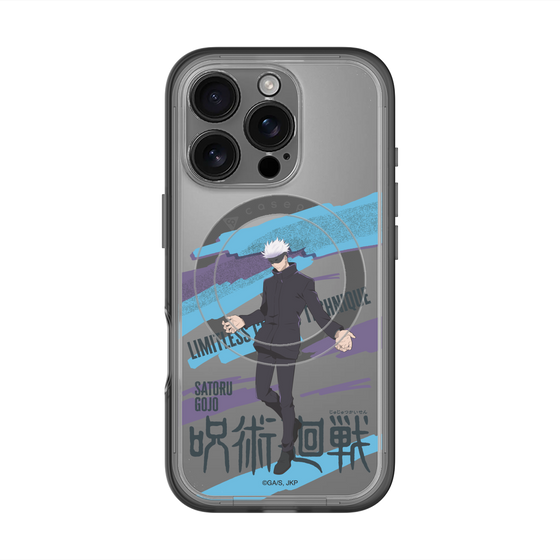 スリムプロテクションプレミアムケース with MagSafe［ 呪術廻戦 - 立ち絵 - 五条 悟 ］