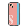 スリムプロテクションプレミアムケース with MagSafe［ オリジナル - initial color line - S pink ］