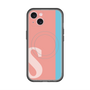 スリムプロテクションプレミアムケース with MagSafe［ オリジナル - initial color line - S pink ］