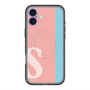 スリムプロテクションプレミアムケース with MagSafe［ オリジナル - initial color line - S pink ］