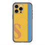 スリムプロテクションプレミアムケース with MagSafe［ オリジナル - initial color line - S orange ］