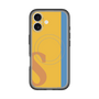 スリムプロテクションプレミアムケース with MagSafe［ オリジナル - initial color line - S orange ］