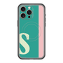 スリムプロテクションプレミアムケース with MagSafe［ オリジナル - initial color line - S green ］