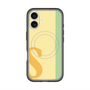 スリムプロテクションプレミアムケース with MagSafe［ オリジナル - initial color line - S yellow ］