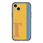 スリムプロテクションプレミアムケース with MagSafe［ オリジナル - initial color line - T orange ］