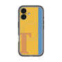 スリムプロテクションプレミアムケース with MagSafe［ オリジナル - initial color line - T orange ］