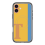 スリムプロテクションプレミアムケース with MagSafe［ オリジナル - initial color line - T orange ］