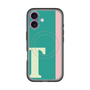 スリムプロテクションプレミアムケース with MagSafe［ オリジナル - initial color line - T green ］