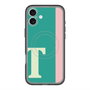 スリムプロテクションプレミアムケース with MagSafe［ オリジナル - initial color line - T green ］