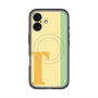 スリムプロテクションプレミアムケース with MagSafe［ オリジナル - initial color line - T yellow ］