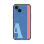 スリムプロテクションプレミアムケース with MagSafe［ オリジナル - initial color line - A blue ］