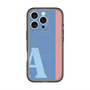 スリムプロテクションプレミアムケース with MagSafe［ オリジナル - initial color line - A blue ］