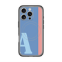 スリムプロテクションプレミアムケース with MagSafe［ オリジナル - initial color line - A blue ］
