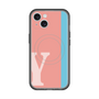 スリムプロテクションプレミアムケース with MagSafe［ オリジナル - initial color line - Y pink ］