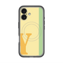 スリムプロテクションプレミアムケース with MagSafe［ オリジナル - initial color line - Y yellow ］