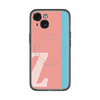 スリムプロテクションプレミアムケース with MagSafe［ オリジナル - initial color line - Z pink ］