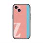 スリムプロテクションプレミアムケース with MagSafe［ オリジナル - initial color line - Z pink ］