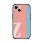 スリムプロテクションプレミアムケース with MagSafe［ オリジナル - initial color line - Z pink ］
