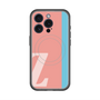スリムプロテクションプレミアムケース with MagSafe［ オリジナル - initial color line - Z pink ］