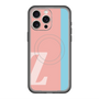 スリムプロテクションプレミアムケース with MagSafe［ オリジナル - initial color line - Z pink ］