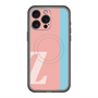 スリムプロテクションプレミアムケース with MagSafe［ オリジナル - initial color line - Z pink ］