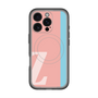 スリムプロテクションプレミアムケース with MagSafe［ オリジナル - initial color line - Z pink ］