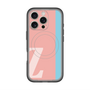 スリムプロテクションプレミアムケース with MagSafe［ オリジナル - initial color line - Z pink ］