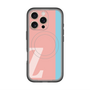 スリムプロテクションプレミアムケース with MagSafe［ オリジナル - initial color line - Z pink ］