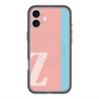 スリムプロテクションプレミアムケース with MagSafe［ オリジナル - initial color line - Z pink ］