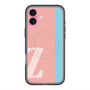 スリムプロテクションプレミアムケース with MagSafe［ オリジナル - initial color line - Z pink ］