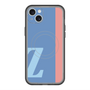 スリムプロテクションプレミアムケース with MagSafe［ オリジナル - initial color line - Z blue ］