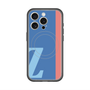 スリムプロテクションプレミアムケース with MagSafe［ オリジナル - initial color line - Z blue ］