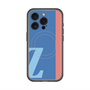 スリムプロテクションプレミアムケース with MagSafe［ オリジナル - initial color line - Z blue ］