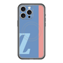 スリムプロテクションプレミアムケース with MagSafe［ オリジナル - initial color line - Z blue ］