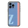 スリムプロテクションプレミアムケース with MagSafe［ オリジナル - initial color line - Z blue ］